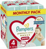 Photos - Nappies Pampers Premium Care 4 / 114 pcs 