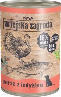 Photos - Dog Food Wiejska Zagroda Canned Adult Cod with Turkey 