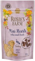 Dog Food Rosies Farm Mini Hearts Extra Small Treats Turkey 1