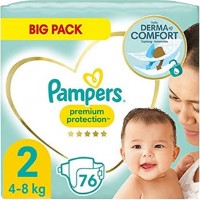Nappies Pampers Premium Protection 2 / 76 pcs 