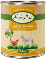 Dog Food Lukullus Adult Wet Food Poultry with Lamb 1
