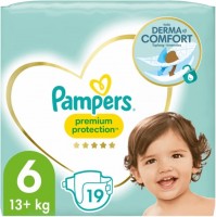 Photos - Nappies Pampers Premium Protection 6 / 19 pcs 