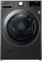 Photos - Washing Machine LG WM3998HBA black