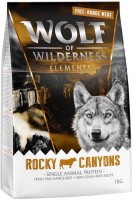 Dog Food Wolf of Wilderness Rocky Canyons Beef 1 kg