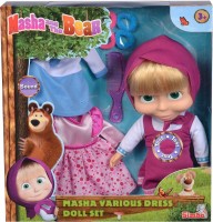 Photos - Doll Simba Masha Various Dress Doll Set 109301082 