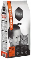 Photos - Cat Food Amity Premium Sterilized Salmon/Rice  10 kg