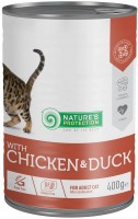 Photos - Cat Food Natures Protection Adult Canned Chicken/Duck 