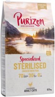 Photos - Cat Food Purizon Adult Sterilised Chicken with Fish  6.5 kg