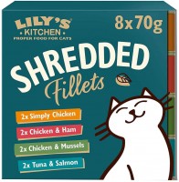 Cat Food Lilys Kitchen Shredded Fillets 8 pcs 