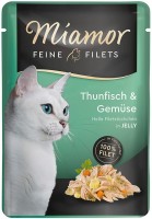 Photos - Cat Food Miamor Fine Fillets in Jelly Tuna/Vegetables  100 g