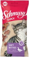 Photos - Cat Food Schmusy Snack Soft Bitties Duck 60 g 