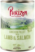 Cat Food Purizon Adult Canned Chicken Fillet with Lamb/Salmon  400 g 6 pcs