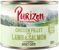 Cat Food Purizon Adult Canned Chicken Fillet with Lamb/Salmon  200 g 6 pcs