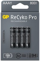 Photos - Battery GP Recyko Pro  4xAAA 800 mAh