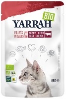 Cat Food Yarrah Organic Fillets with Beef in Sauce 14 pcs 