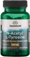 Amino Acid Swanson N-Acetyl L-Tyrosine 350 mg 60 cap 