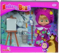 Photos - Doll Simba Masha and the Bear 109302047 