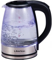 Photos - Electric Kettle Liberton LEK-6809 1500 W 1.8 L  stainless steel