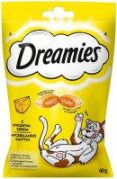 Cat Food Dreamies Treats with Tasty Cheese  60 g