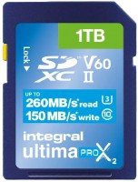 Memory Card Integral UltimaPro X2 SDXC UHS-II U3 V60 1 TB
