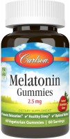 Photos - Amino Acid Carlson Labs Melatonin Gummies 2.5 mg 60 tab 