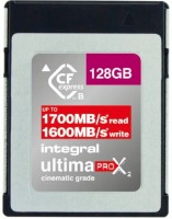 Memory Card Integral UltimaPro X2 CFexpress Cinematic Type B 2.0 Card 128 GB