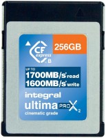 Memory Card Integral UltimaPro X2 CFexpress Cinematic Type B 2.0 Card 256 GB