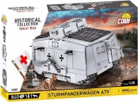 Construction Toy COBI Sturmpanzerwagen A7V 2989 