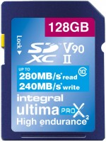 Memory Card Integral UltimaPro X2 SD Class 10 UHS-II V90 128 GB