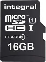 Memory Card Integral UltimaPro MicroSD Class 10 UHS-I U1 16 GB