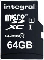 Memory Card Integral UltimaPro MicroSD Class 10 UHS-I U1 64 GB
