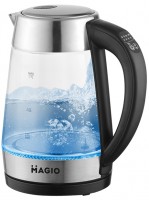 Photos - Electric Kettle Magio MG-499 2000 W 1.7 L  stainless steel