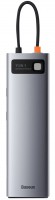 Photos - Card Reader / USB Hub BASEUS Metal Gleam Series 11-in-1 Multifunctional Type-C Hub 