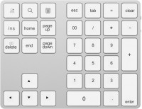 Keyboard HDWR typerCLAW-BN110 