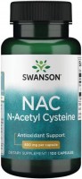 Amino Acid Swanson N-Acetyl L-Cysteine 600 mg 100 cap 