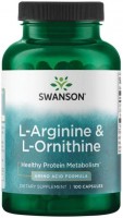 Amino Acid Swanson L-Arginine & L-Ornithine 100 cap 