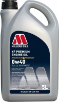 Engine Oil Millers XF Premium 0W-40 5 L