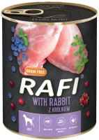 Photos - Dog Food Rafi Adult Grain Free Rabbit Canned 