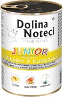 Photos - Dog Food Dolina Noteci Premium Junior Rich in Chicken Stomachs 1