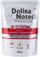 Photos - Dog Food Dolina Noteci Premium Junior Rich in Beef Hearts 300 g 1