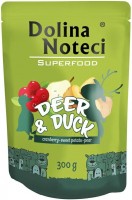 Photos - Dog Food Dolina Noteci Superfood Deer/Duck 300 g 1
