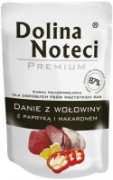 Photos - Dog Food Dolina Noteci Premium Beef Dish with Paprika/Noodles 1