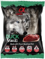 Photos - Dog Food Alpha Spirit Duck Snaks 50 g 