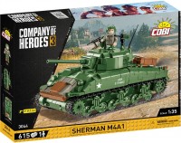 Construction Toy COBI Sherman M4A1 3044 