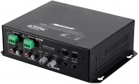 Amplifier Monoprice Commercial Audio 120W 2ch Mixer Amplifier 