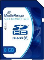 Photos - Memory Card MediaRange SD Class 10 8 GB