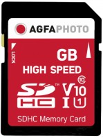 Memory Card Agfa SD High Speed UHS-I U1 V10 8 GB