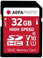 Memory Card Agfa SD High Speed UHS-I U1 V10 32 GB