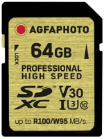 Memory Card Agfa Professional High Speed SD UHS I 64 GB