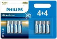 Battery Philips Ultra Alkaline  8xAA
